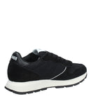 Z46204 SUN 68 SNEAKERS DONNA ALLY GLITTER TEXTILE NERO