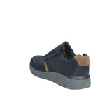 36852 NABUK NAVY SNEAKERS UOMO