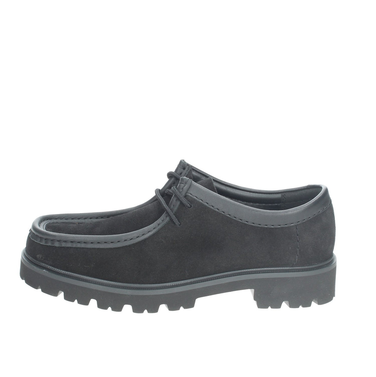 CLEYHILL SEAM BLACK SUEDE ALLACCIATA UOMO