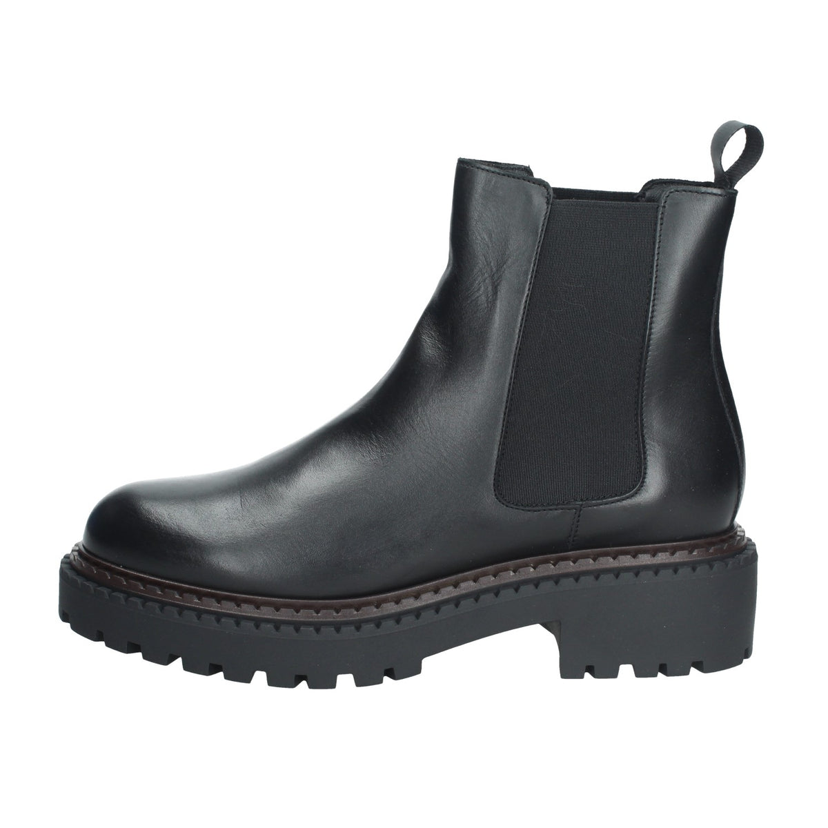 FRAU STIVALETTI DONNA IN PELLE CON DOPPIO GUARDIOLO