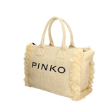 PINKO BORSA DONNA IN PAGLIA BEACH SHOPPER
