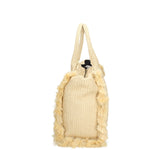 PINKO BORSA DONNA IN PAGLIA BEACH SHOPPER