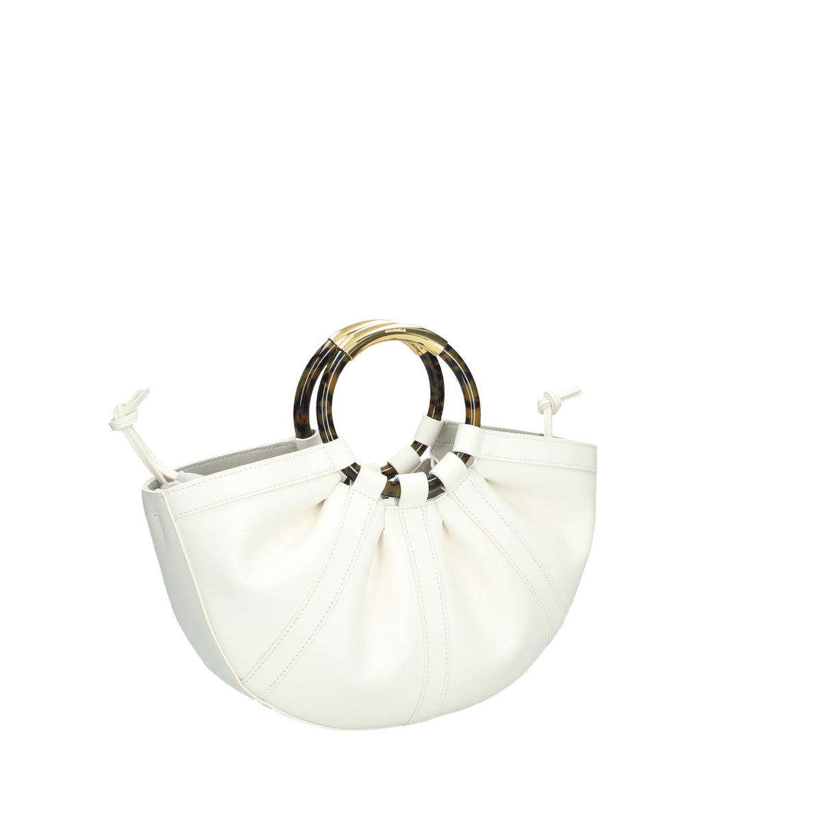 COCCINELLE BORSA DONNA A MANO IN PELLE SHELL MEDIUM