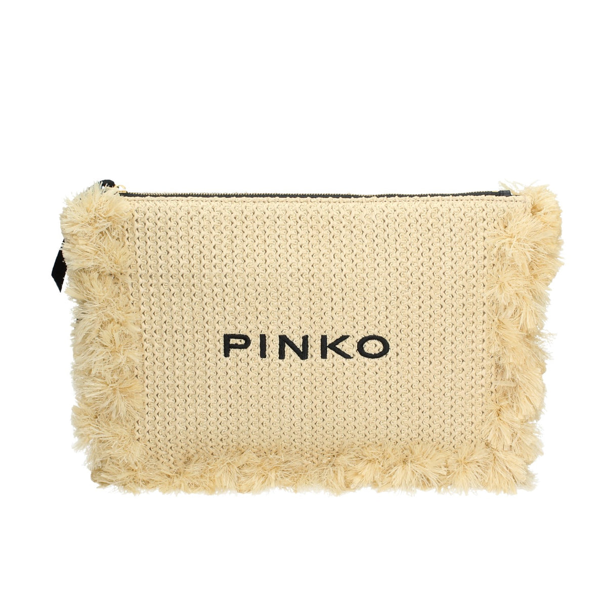 PINKO POCHETTE DONNA IN RAFIA