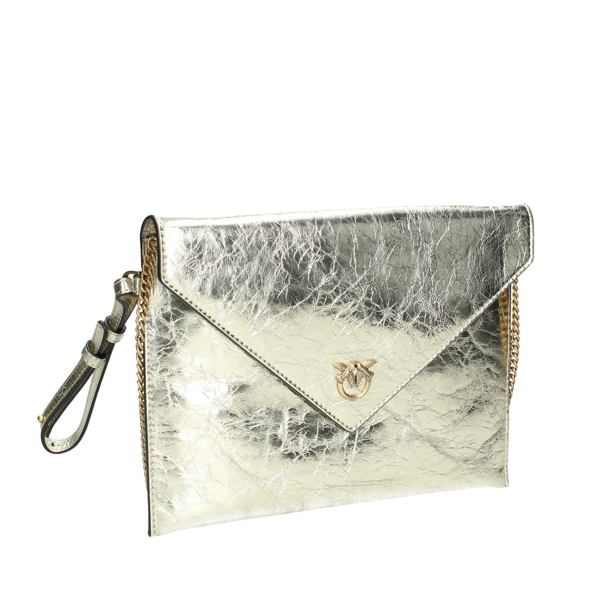 PINKO POSCETTE / TRACOLLA DONNA IN PELLE LAMINATA