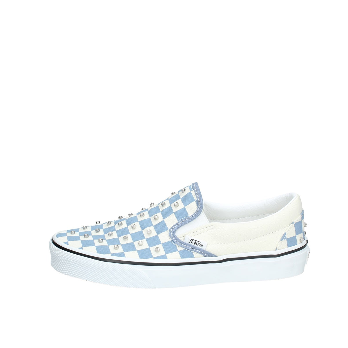 VANS SLIP ON DONNA IN TELA CON APPLICAZIONE DI BORCHIE