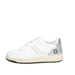 COURT 2.0 VINTAGE CALF WHITE- SILVER SNEAKERS DONNA