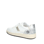 COURT 2.0 VINTAGE CALF WHITE- SILVER SNEAKERS DONNA