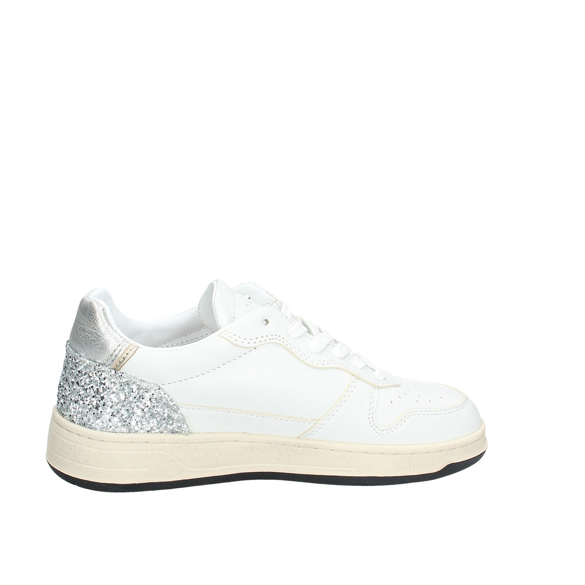 COURT 2.0 VINTAGE CALF WHITE- SILVER SNEAKERS DONNA
