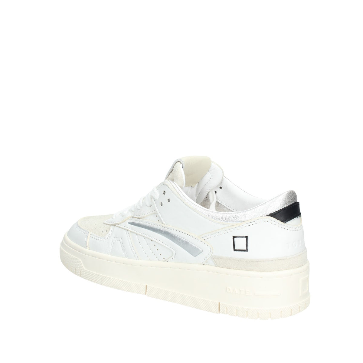 TORNEO SHINY WHITE-SILVER SNEAKERS DONNA