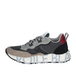 VOILE BLANCHE SNEAKERS UOMO IN SUEDE E NYLON CLUB 01