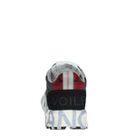 VOILE BLANCHE SNEAKERS UOMO IN SUEDE E NYLON CLUB 01