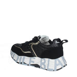 VOILE BLANCHE SNEAKERS DONNA IN SUEDE E LUREX