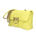 Borsa a tracolla Love Bag tessuto riciclato trapuntato