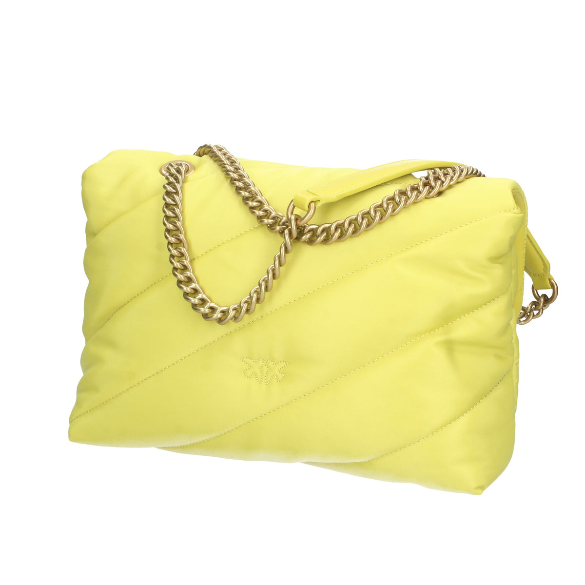 Borsa a tracolla Love Bag tessuto riciclato trapuntato