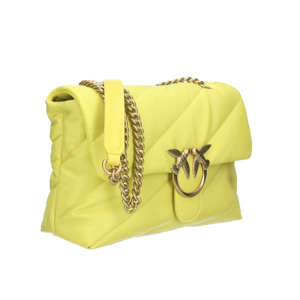 Borsa a tracolla Love Bag tessuto riciclato trapuntato