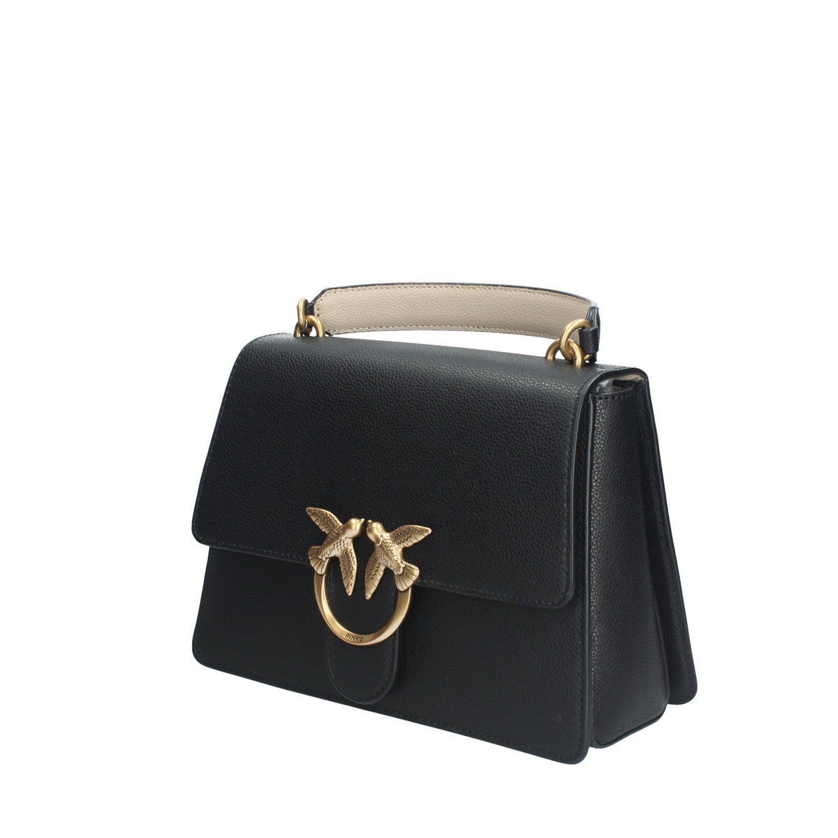 PINKO BORSA DONNA A MANO LOVE ONE TOP DOBLE LEATHER