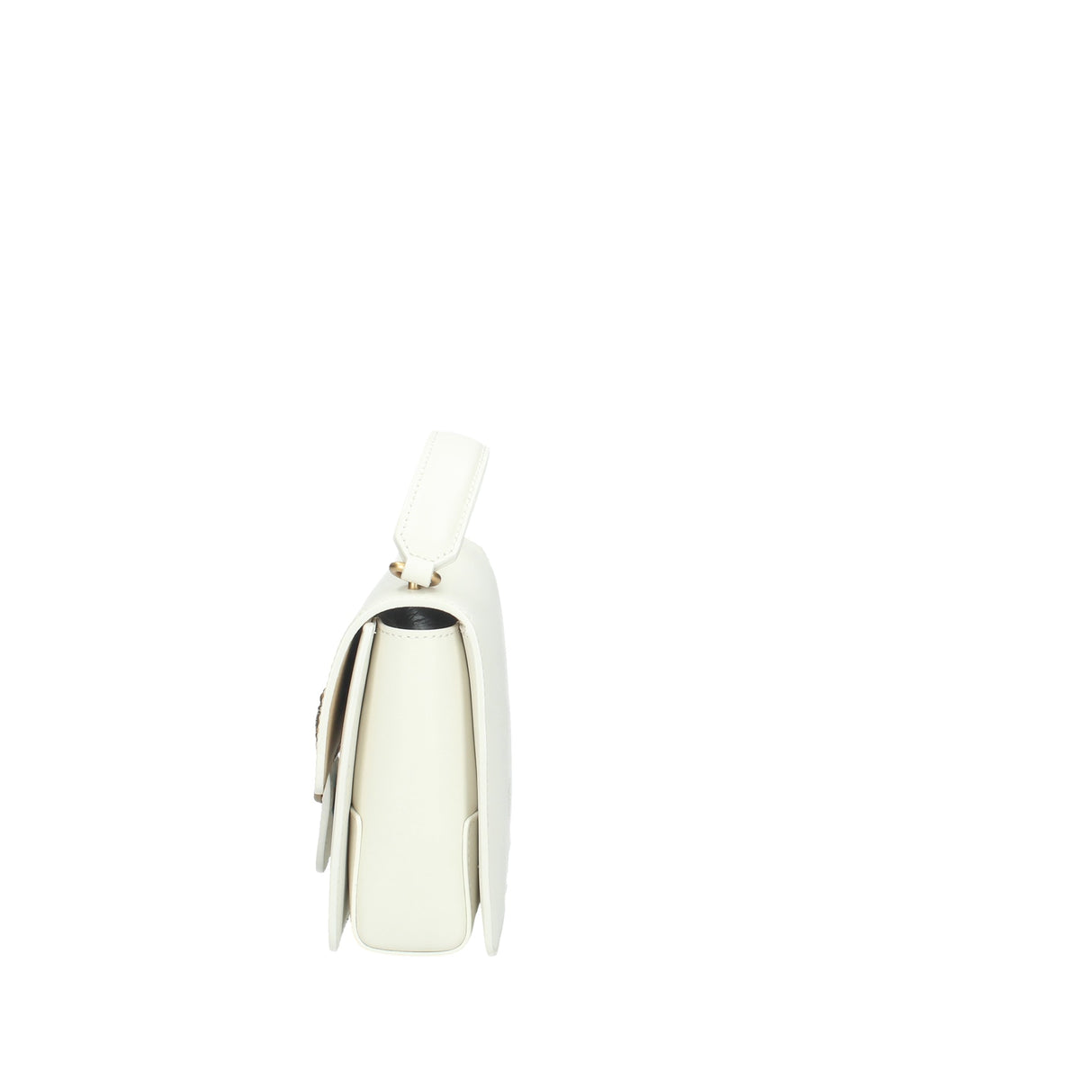 PINKO BORSA DONNA IN PELLE LOVE ONE TOP HANDLE MINI LIGHT BIANCO