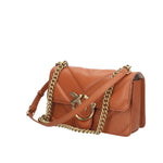 Mini borsa Love Bag nappa trapuntata chevron con tracolla