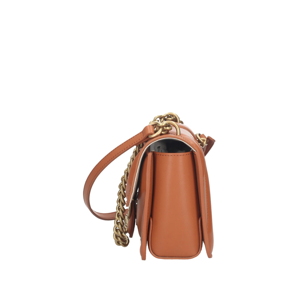 Mini borsa Love Bag nappa trapuntata chevron con tracolla