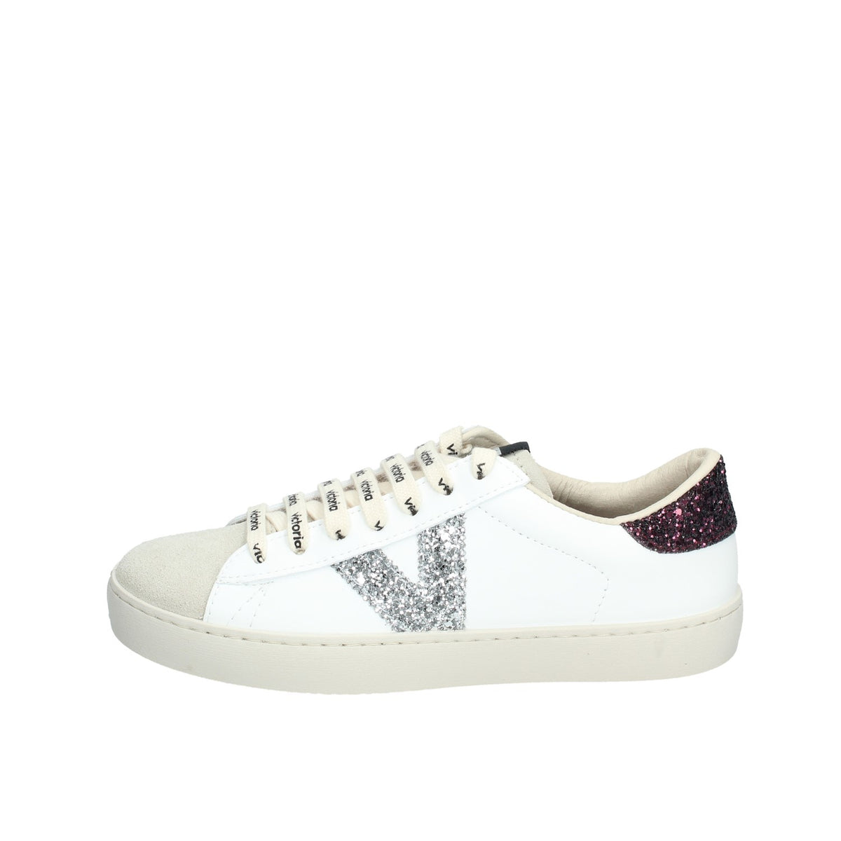 VICTORIA SNEAKERS DONNA BERLIN EFFETTO PELLE E GLITTER