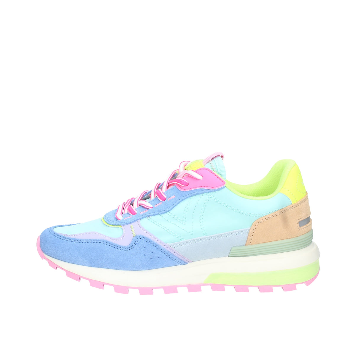 VICTORIA SNEACKERS DONNA LUNA IN NYLON E CROSTA