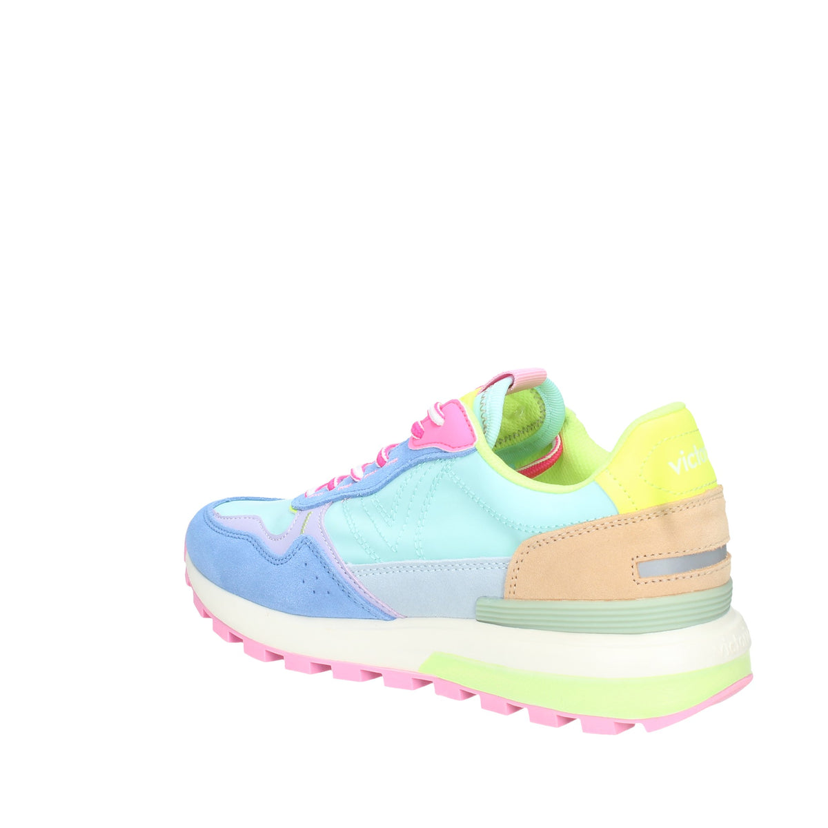VICTORIA SNEACKERS DONNA LUNA IN NYLON E CROSTA