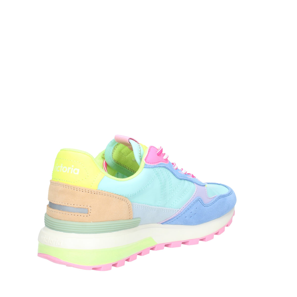 VICTORIA SNEACKERS DONNA LUNA IN NYLON E CROSTA