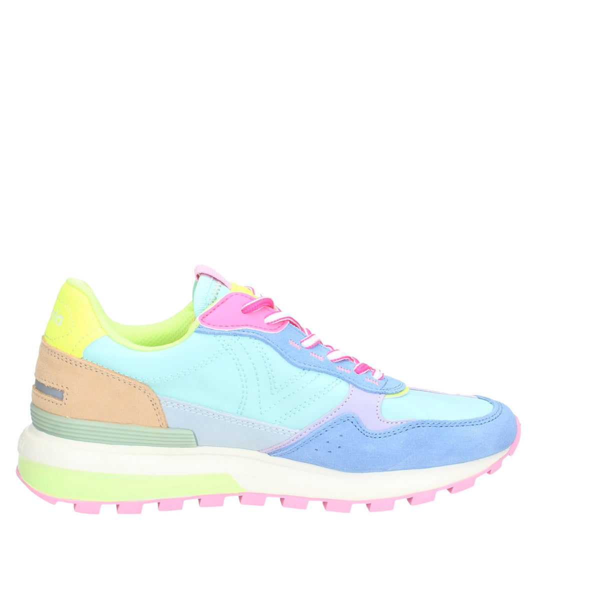 VICTORIA SNEACKERS DONNA LUNA IN NYLON E CROSTA