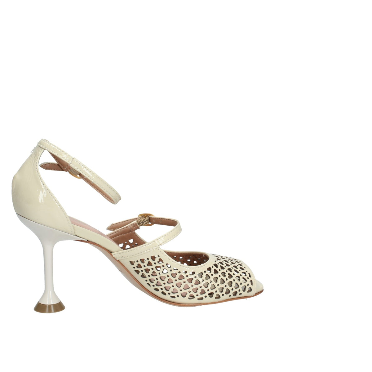 VICENZA SANDALO DONNA TACCO ALTO IN VERNICE