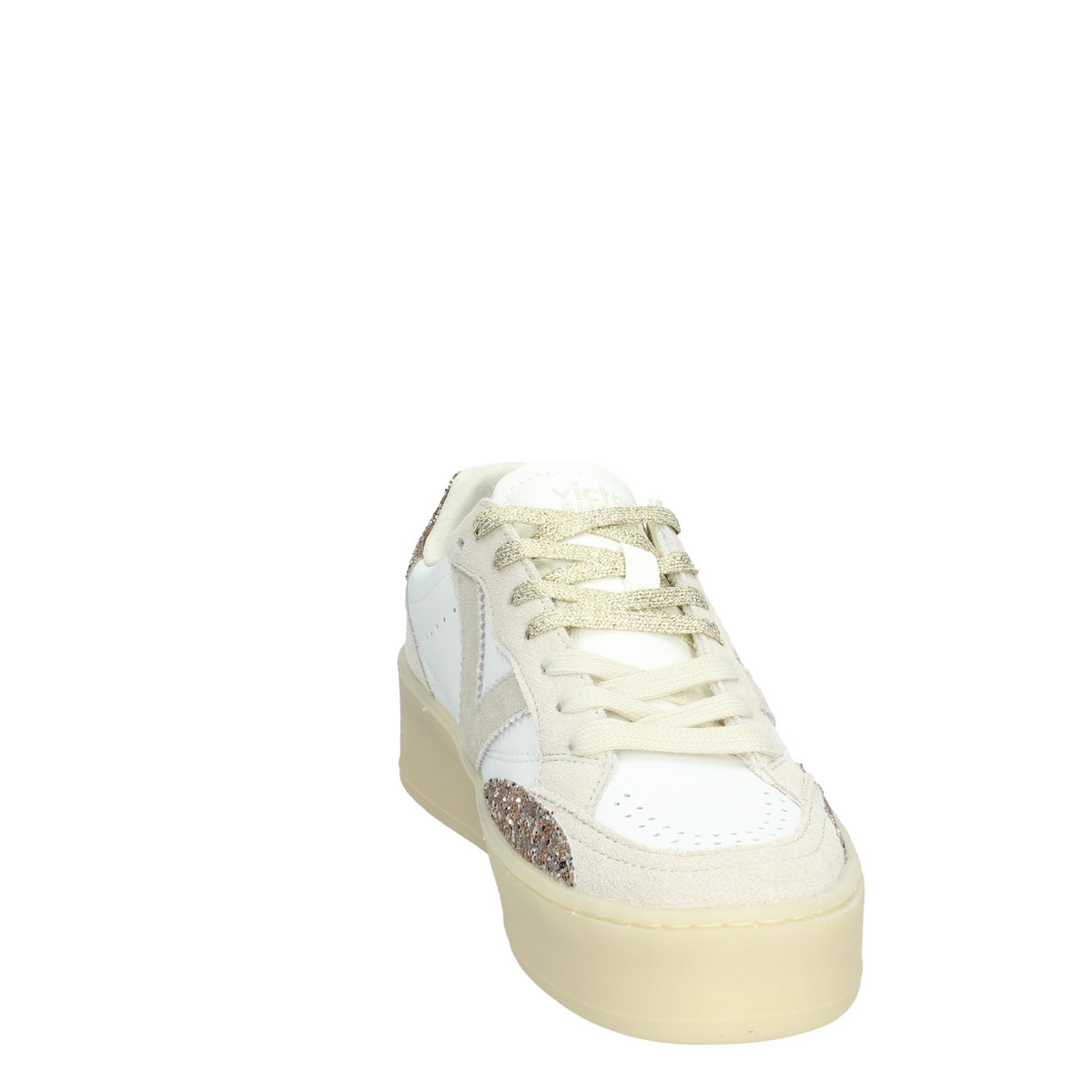 VICTORIA SNEAKERS DONNA TURIN EFFETTO PELLE/ CAMOSCIO E GLITTER