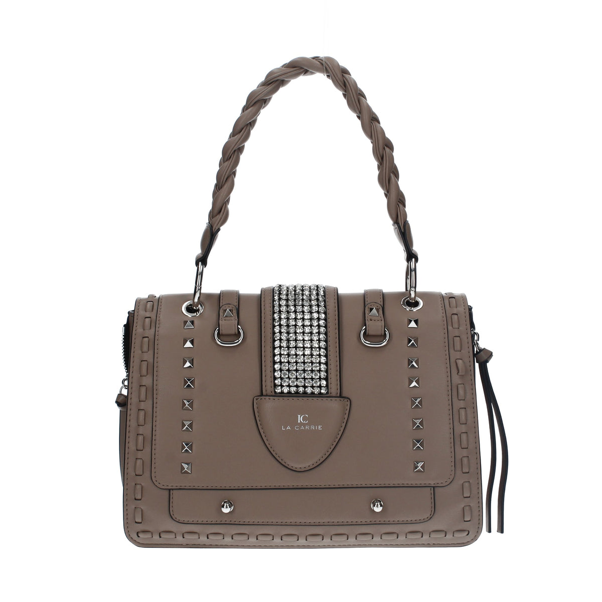 MICHELLE STRASS&STUDS BAG PU