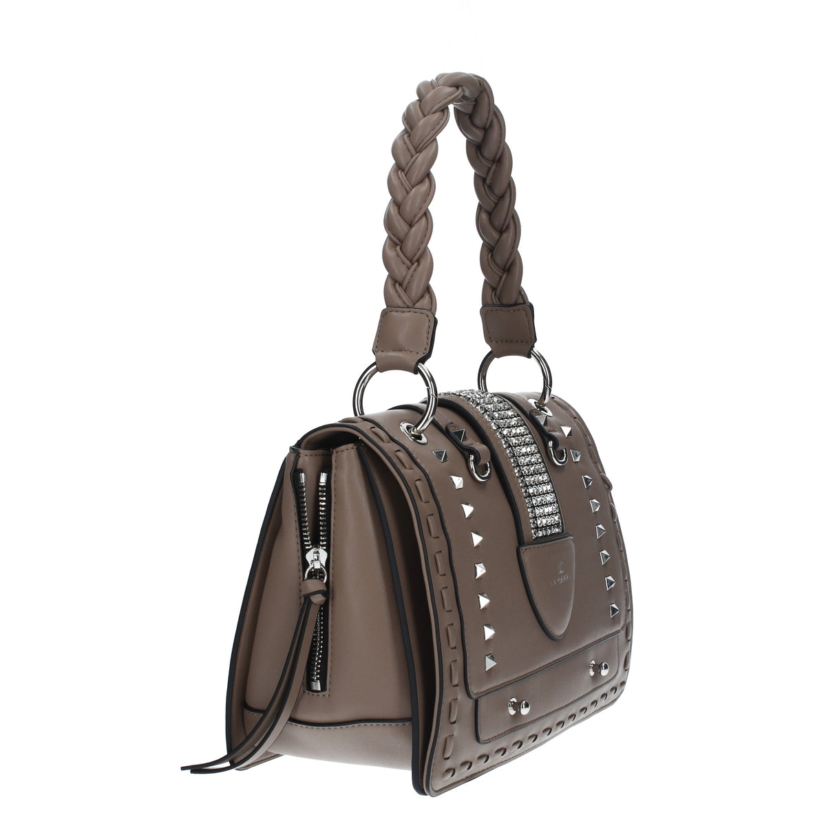 MICHELLE STRASS&STUDS BAG PU