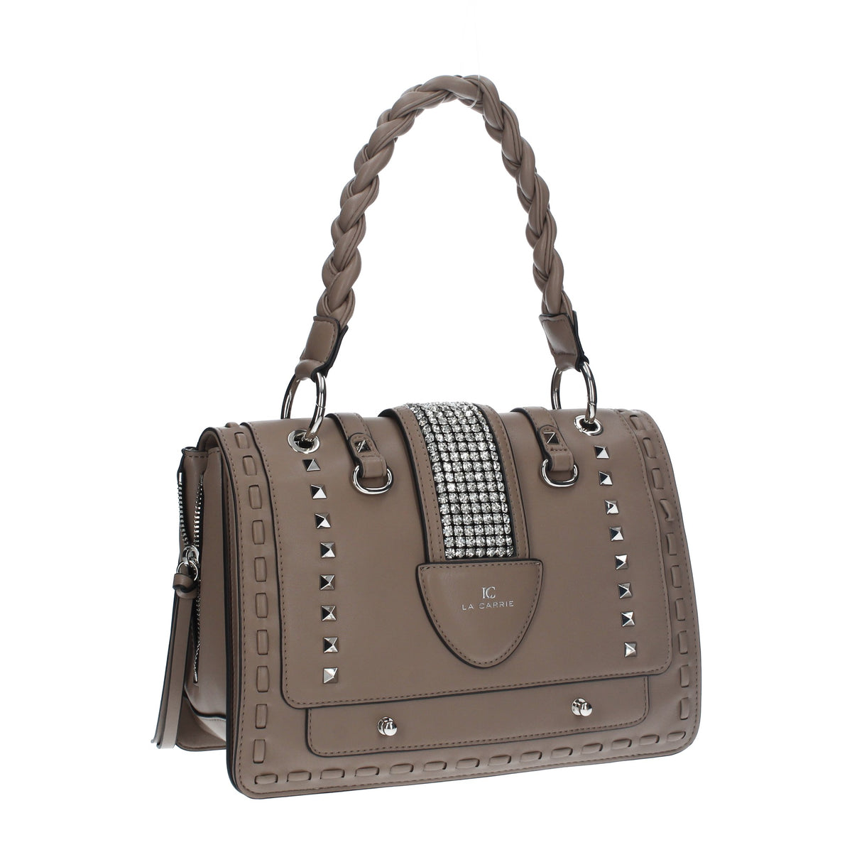 MICHELLE STRASS&STUDS BAG PU