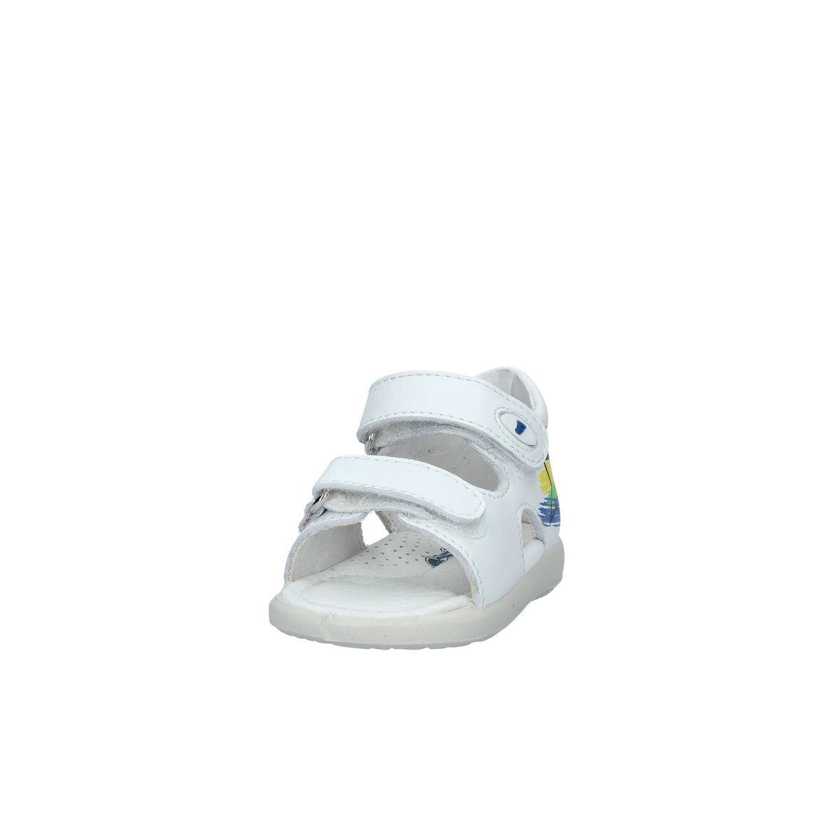 FALCOTTO BARRAL - SANDALO CON STAMPE - BIANCO