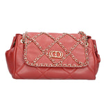 CHAIN GISELLE BAGUETTE LEATHER