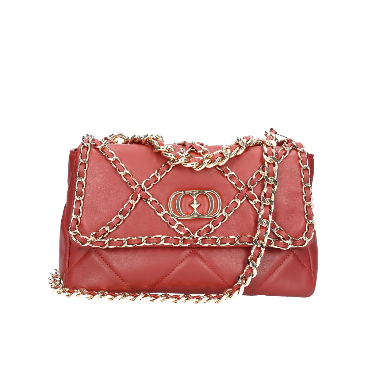 CHAIN STEPHI MED. HAND BAG LEATHER