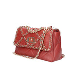 CHAIN STEPHI MED. HAND BAG LEATHER