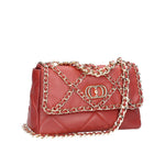 CHAIN STEPHI MED. HAND BAG LEATHER