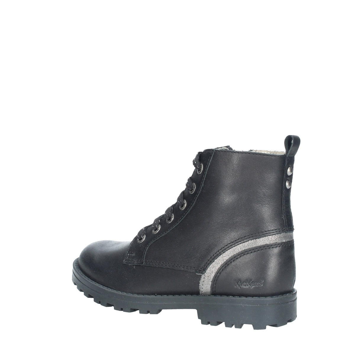 Kickers Grooke noir argent