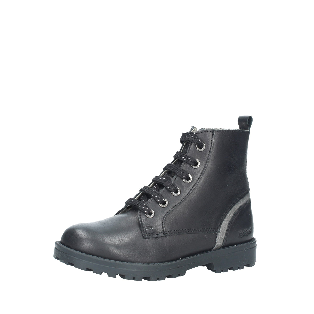 Kickers Grooke noir argent