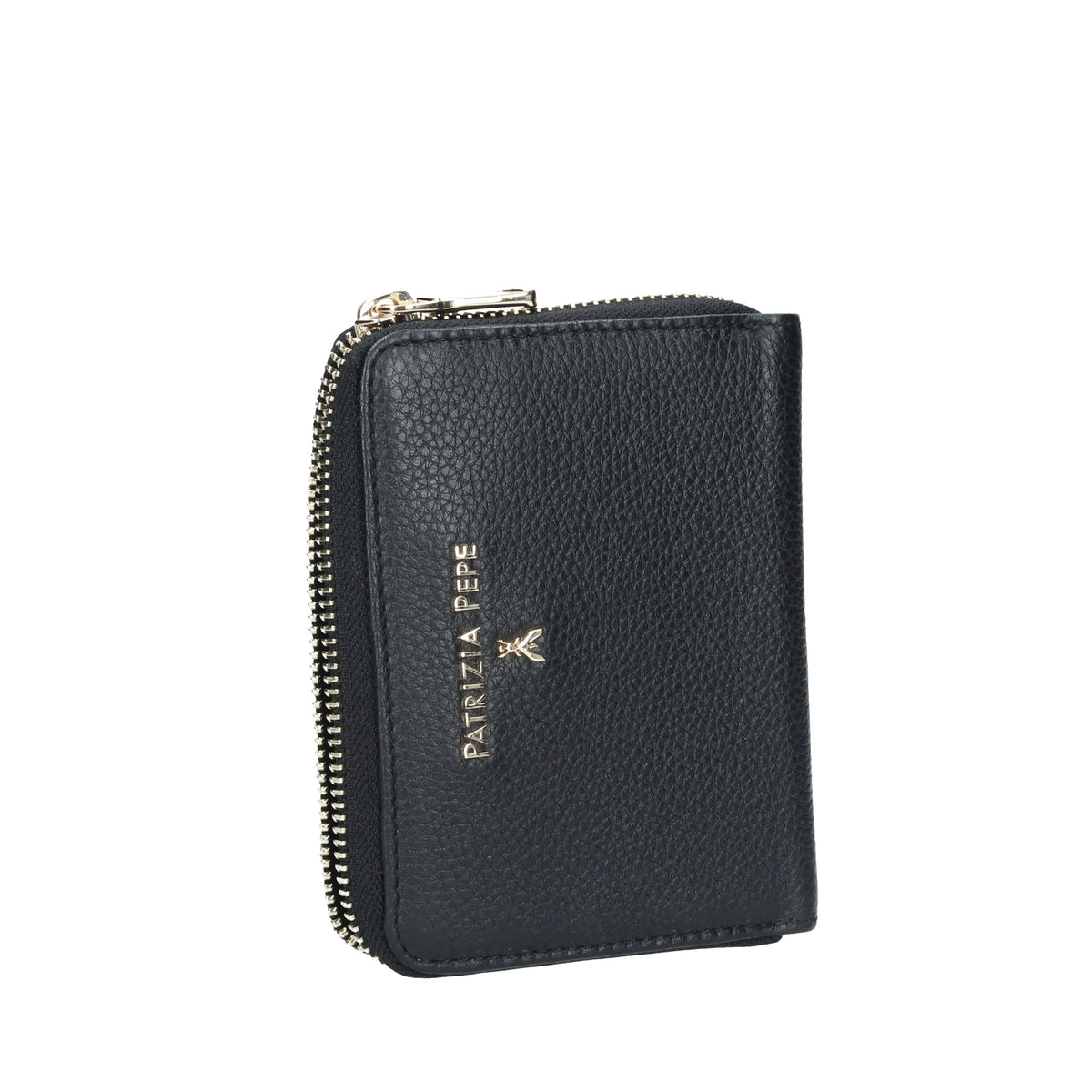 PORTAFOGLIO SMALL FLAP IN PELLE MARTELLATA