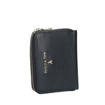 PORTAFOGLIO SMALL FLAP IN PELLE MARTELLATA