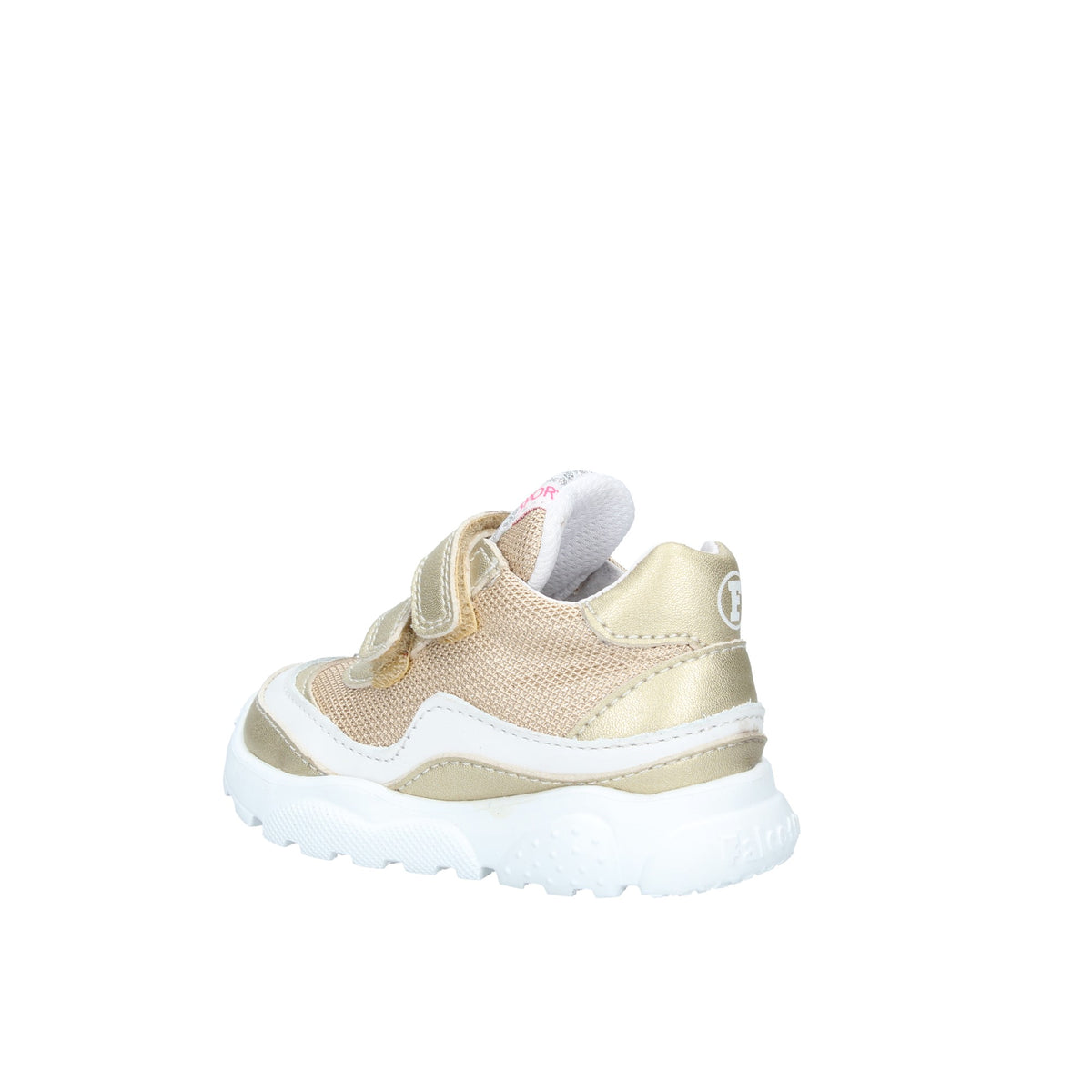 FALCOTTO AMANTEA VL.Sneaker in suede metallizzato e tessuto tecnico - Platino-Rosa