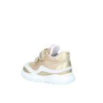 FALCOTTO AMANTEA VL.Sneaker in suede metallizzato e tessuto tecnico - Platino-Rosa