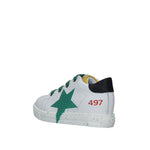 FALCOTTO SALAZAR - Sneakers in pelle - Bianco-Verde