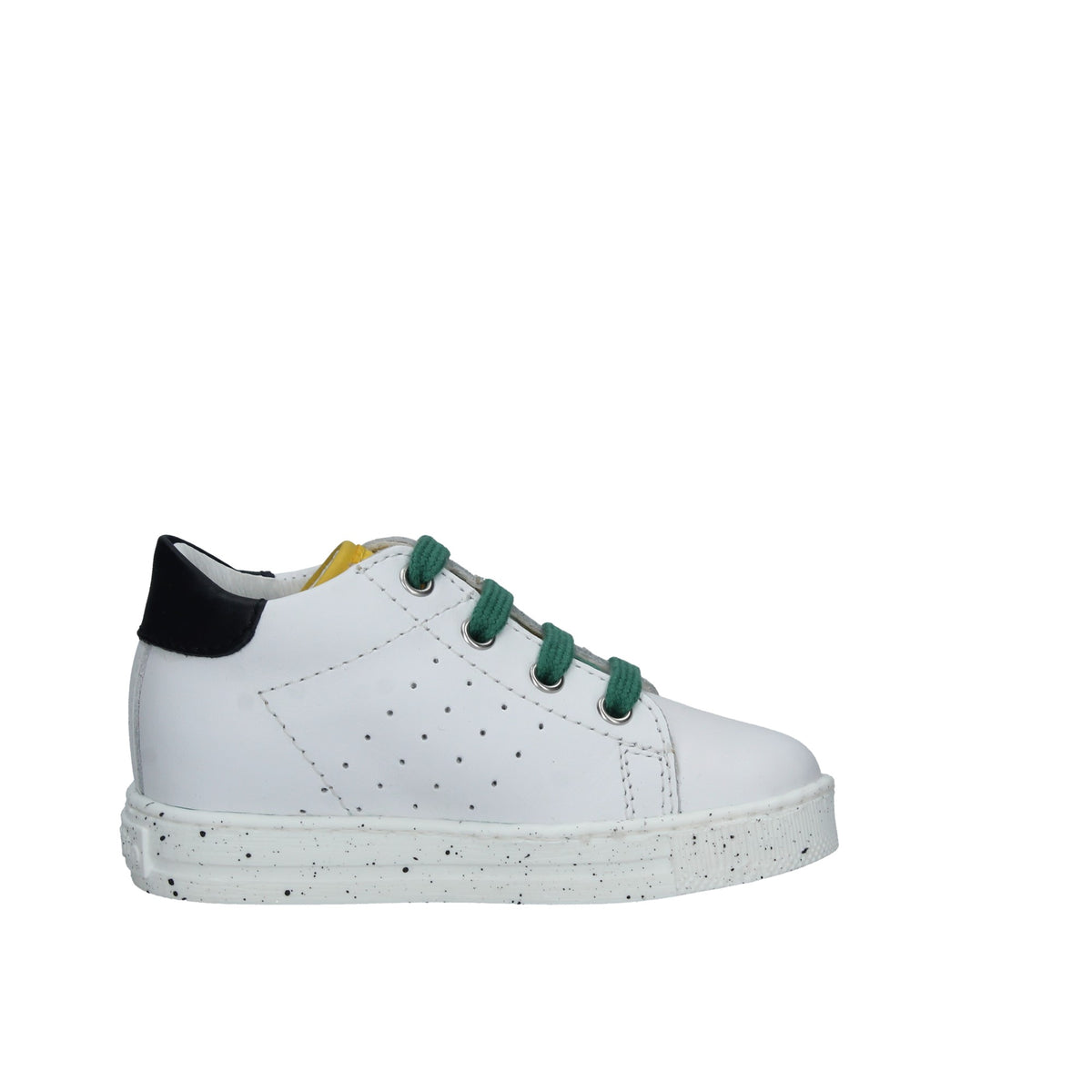 FALCOTTO SALAZAR - Sneakers in pelle - Bianco-Verde