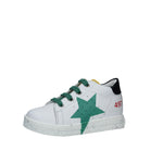 FALCOTTO SALAZAR - Sneakers in pelle - Bianco-Verde