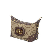 BORSA DONNA A TRACOLLA CON ZIP BEIGE