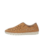 SLIP-ON TRAFORATA IN NABUK